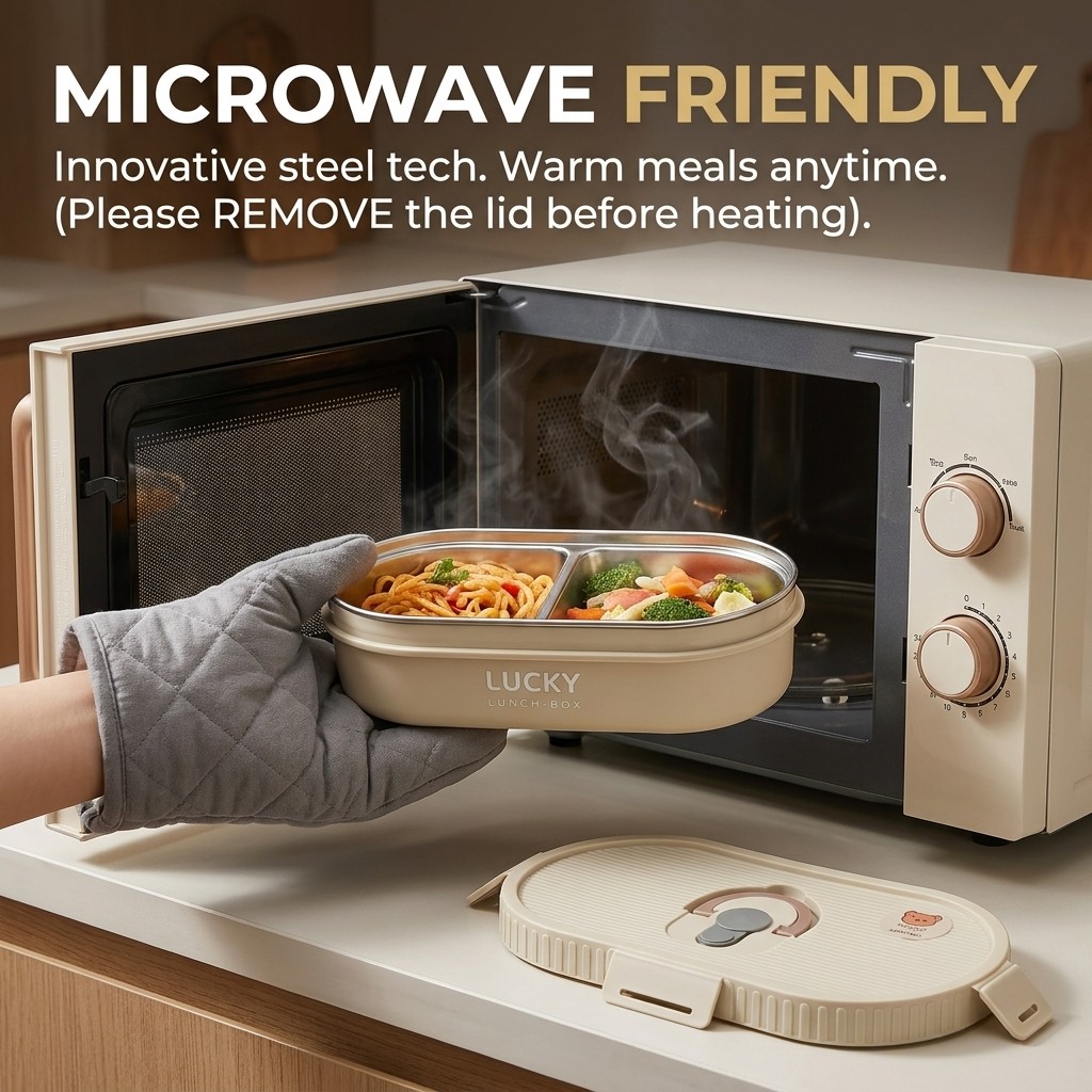Microwavable 304 Stainless Ste - Meal Prep Plan incelemesi ve fiyatı