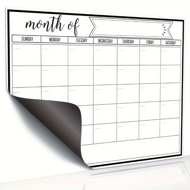 Magnetic Fridge Calendar & Pla - Meal Prep Weekly incelemesi ve fiyatı
