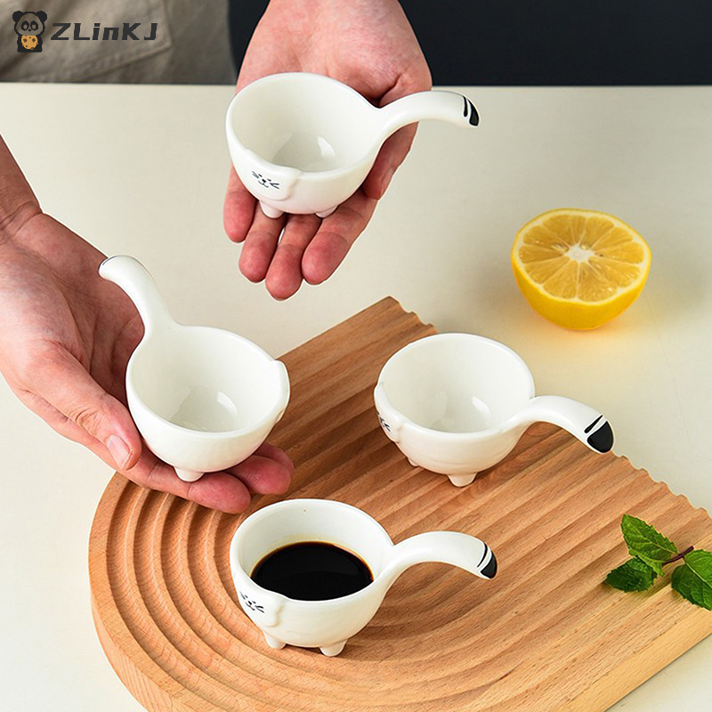 Kitchen Ceramic Dipping Plate  - Sauce Dipping Cup incelemesi ve fiyatı