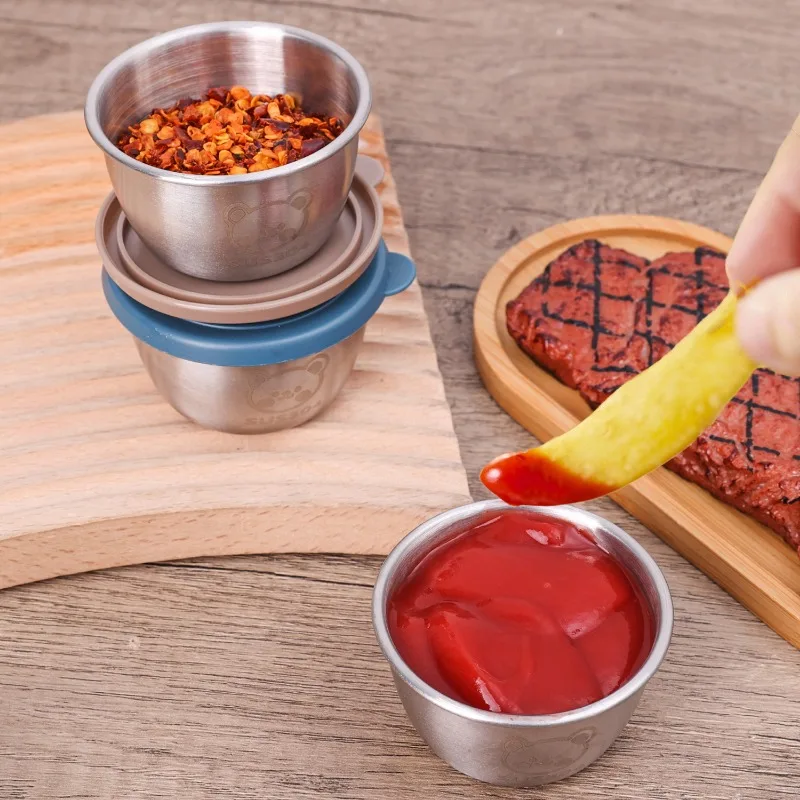 10/1pc 50ml Leakproof Stainles - Sauce Dipping Cup incelemesi ve fiyatı