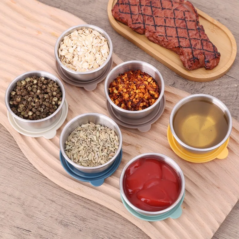 10/1pc 50ml Leakproof Stainles - Sauce Dipping Cup incelemesi ve fiyatı
