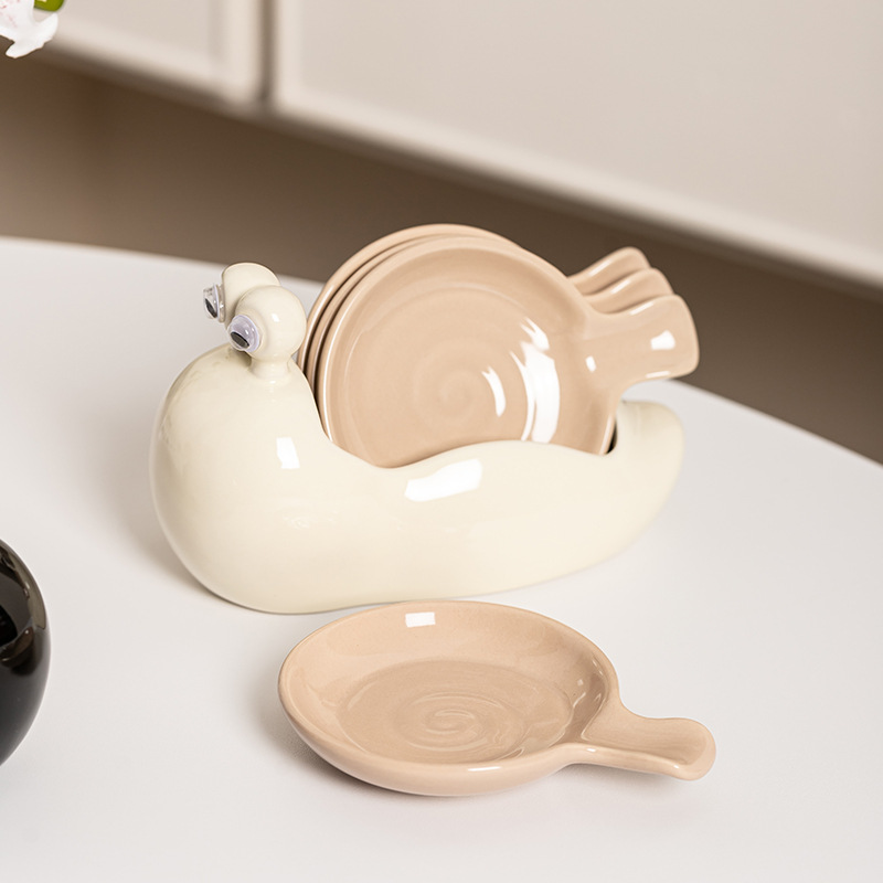 Snail Ceramic Small Dish House - Sauce Dipping Cup incelemesi ve fiyatı