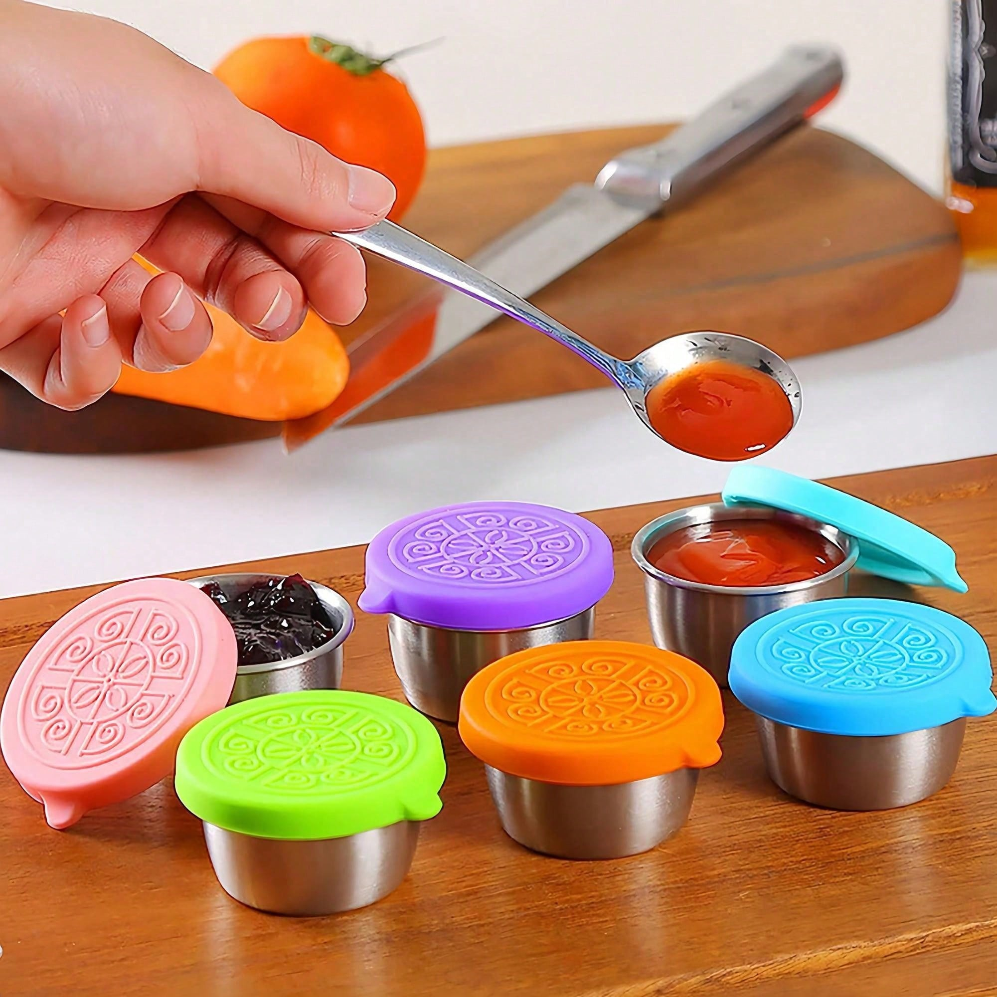 1/4Pcs Stainless Steel Dipping - Sauce Dipping Cup incelemesi ve fiyatı