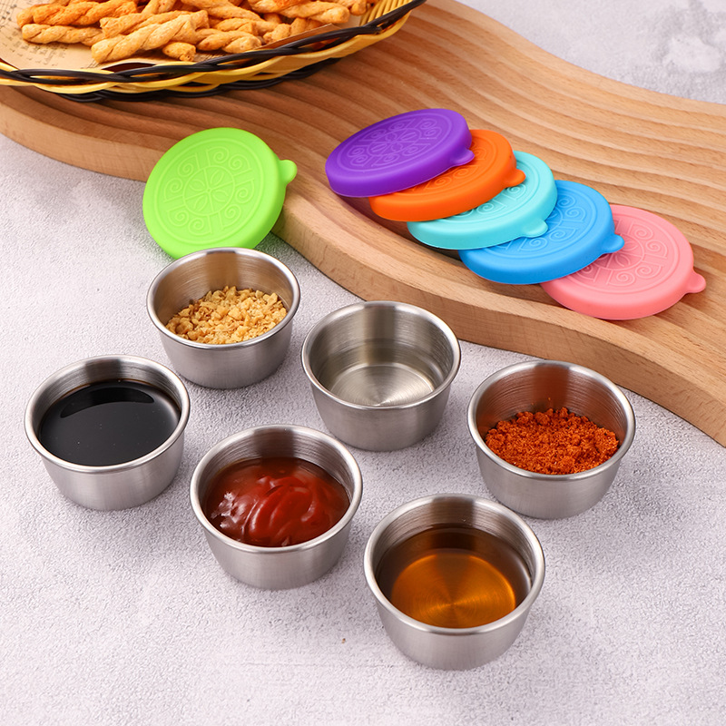 1/4Pcs Stainless Steel Dipping - Sauce Dipping Cup incelemesi ve fiyatı