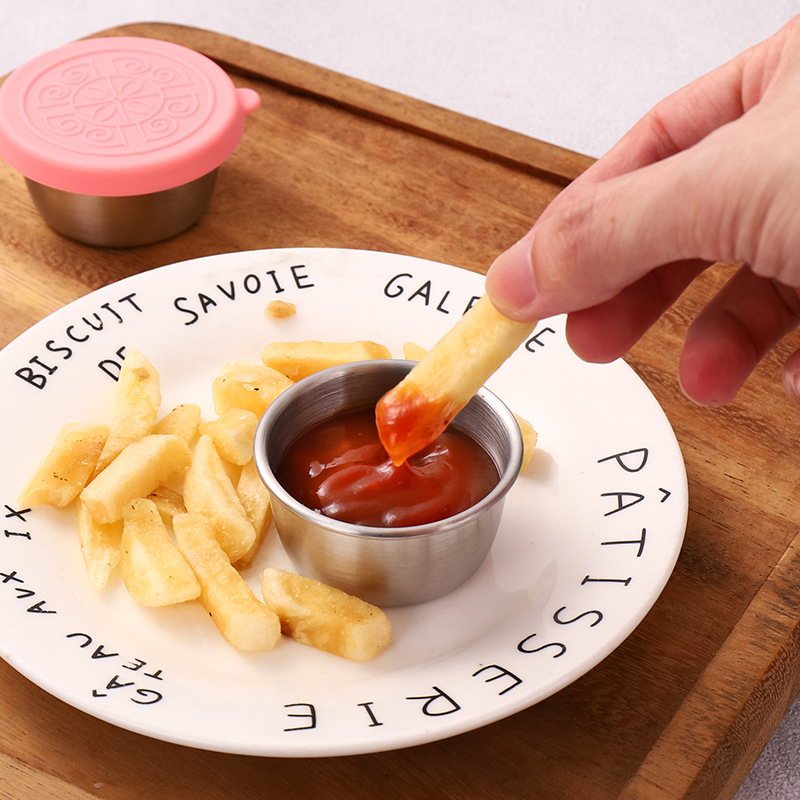 1/4Pcs Stainless Steel Dipping - Sauce Dipping Cup incelemesi ve fiyatı