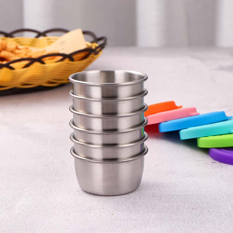 1/4Pcs Stainless Steel Dipping - Sauce Dipping Cup incelemesi ve fiyatı