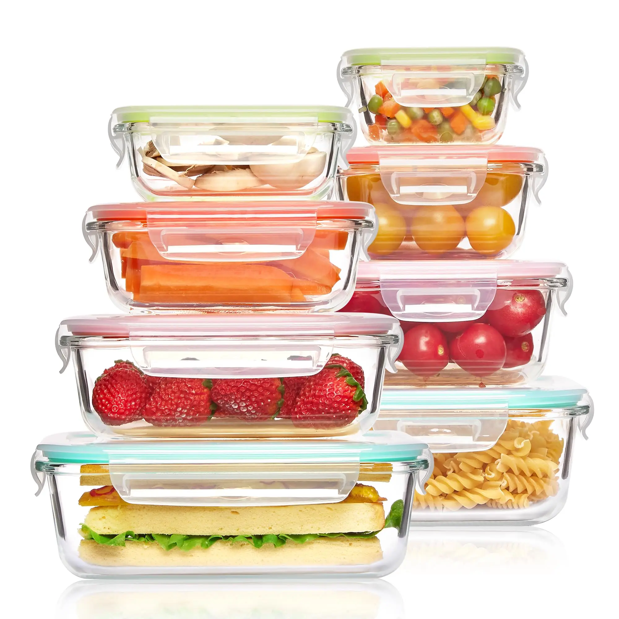 Glass Lunch Box Food Storage C - Meal Prep Glass Containers Oven Safe incelemesi ve fiyatı