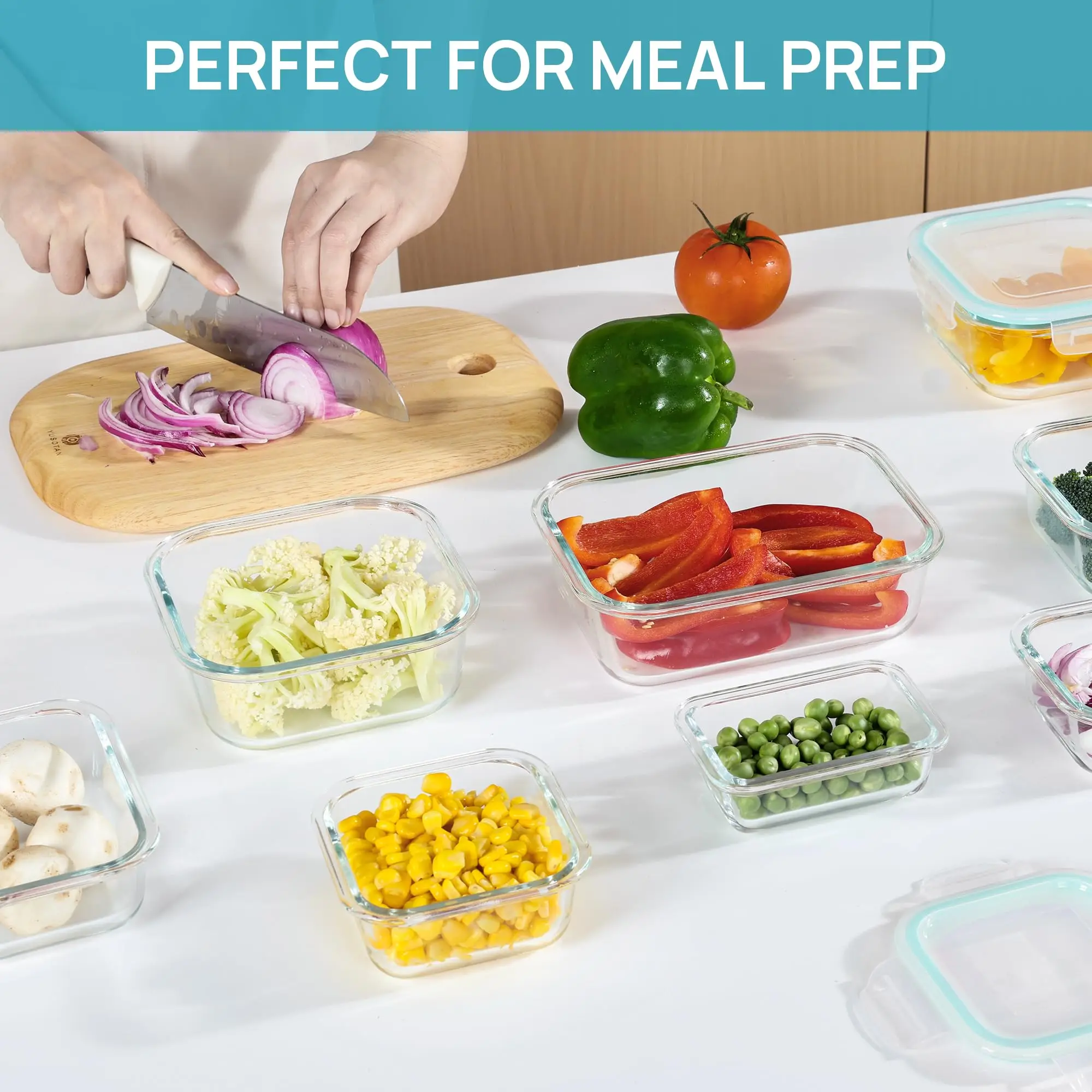 Glass Lunch Box Food Storage C - Meal Prep Glass Containers Oven Safe incelemesi ve fiyatı