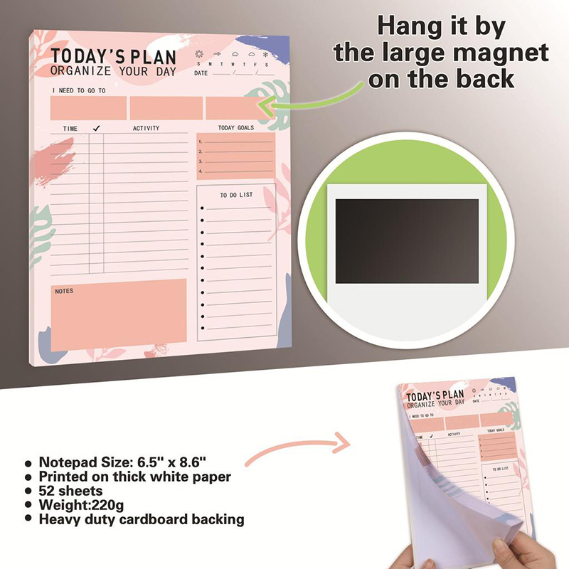Magnetic Daily Planner Notepad - Meal Prep Weekly incelemesi ve fiyatı
