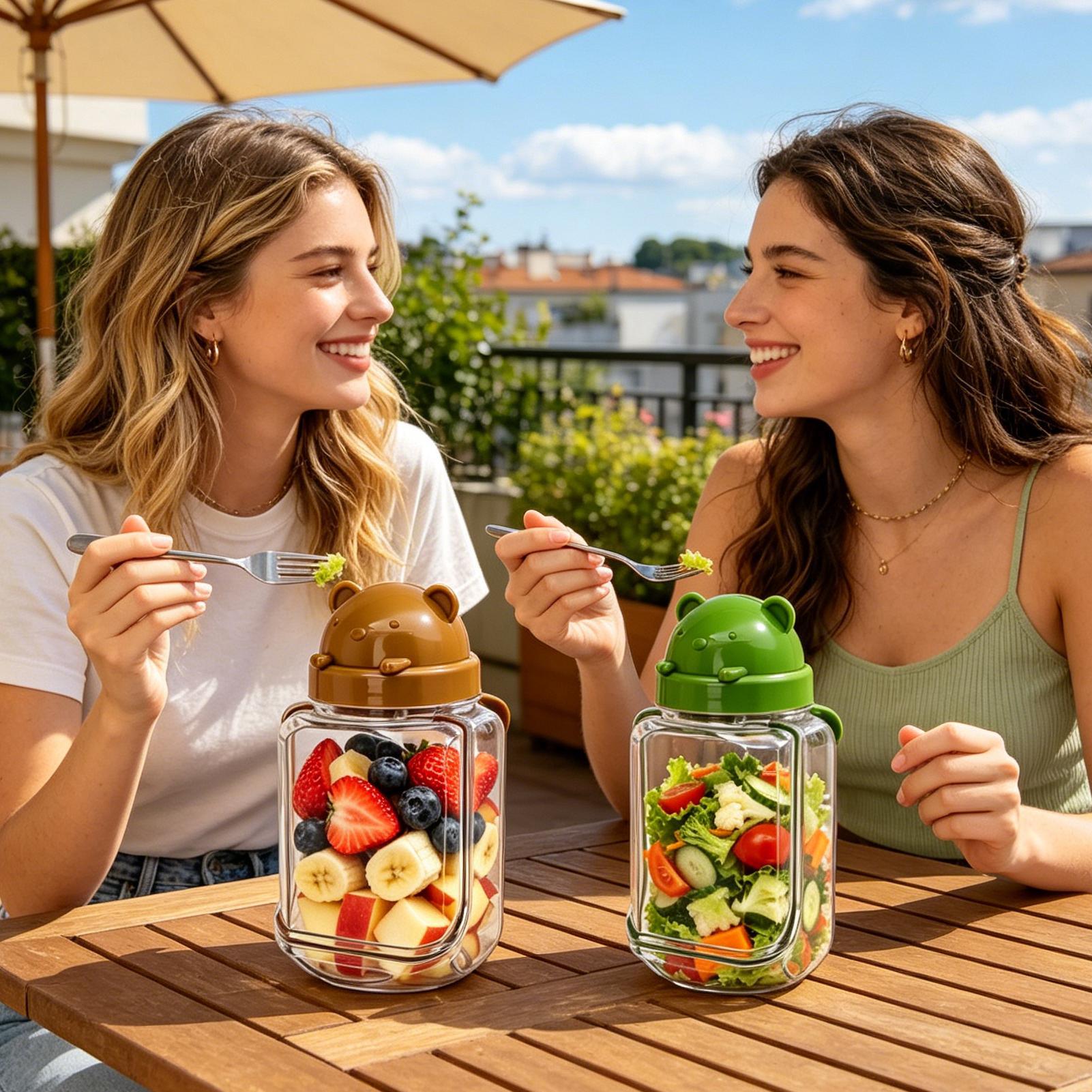 Meal Prep Jars Portable Leak-P - Meal Prep Gym incelemesi ve fiyatı