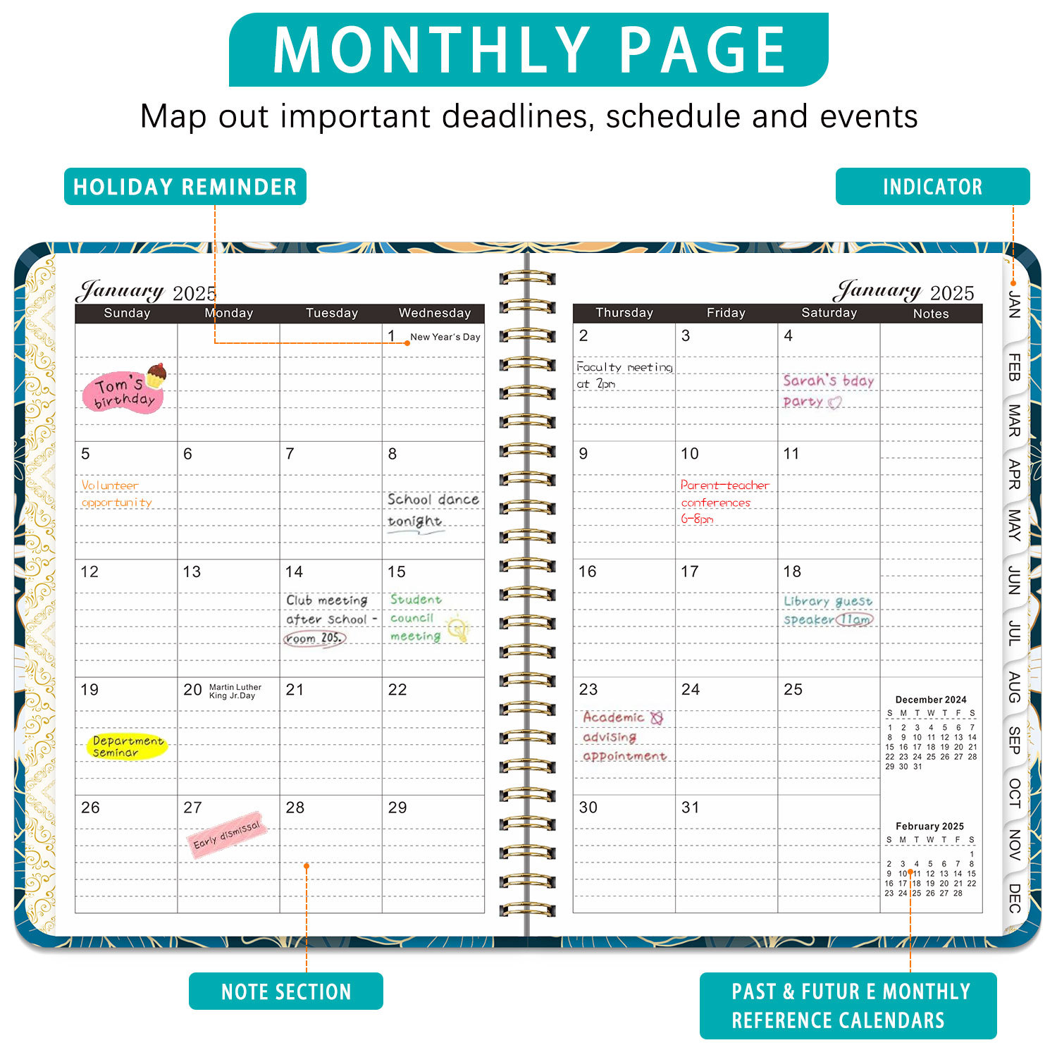 Bview Art 2025 Weekly Planner  - Meal Prep Weekly incelemesi ve fiyatı